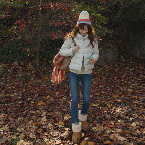 [特価50%★限定数量][イチュウィ♥バディング断然最高の選択!] <FONT color=#5a3954>MADE LIN</font> [空色]クラウド温もりグース<FONT color=#d8a4a4>バディング[size:L(77)]</font>