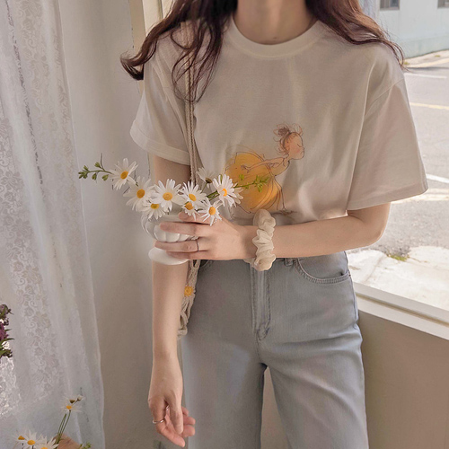 サマーには耳よみバレエ少女 エリフィットティー [size:F(55～66)]