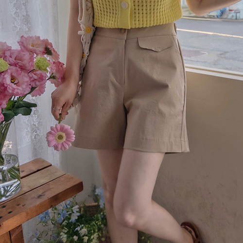 [LABEL] ラックスサマー 追得新築ポケットポイントエッジ3部パンツ [size:F(55～66),L(77)]