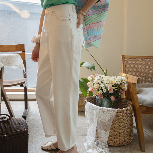 [ステッチディテール]夏の排気ピット薄くて軽い排気パンツ[size:S,M,L]