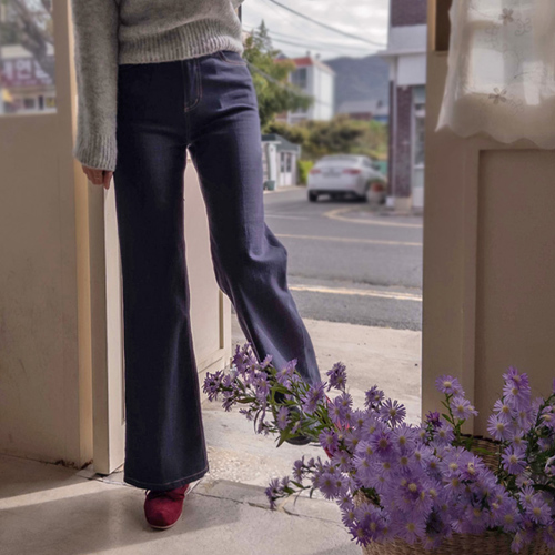 [特価10% ★限定数量][LABEL] アンライブ タスミ起毛ちゃんと伸縮 スリムな耳炎心配のないバンドパンツ[size:S,M,L]