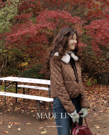 [特価20% ★限定数量] <FONT color=#5a3954>MADE LIN</font> [幅広いキルティング!] メリオン 軽くて暖かいキルティングパディング[size:F(55～66)]