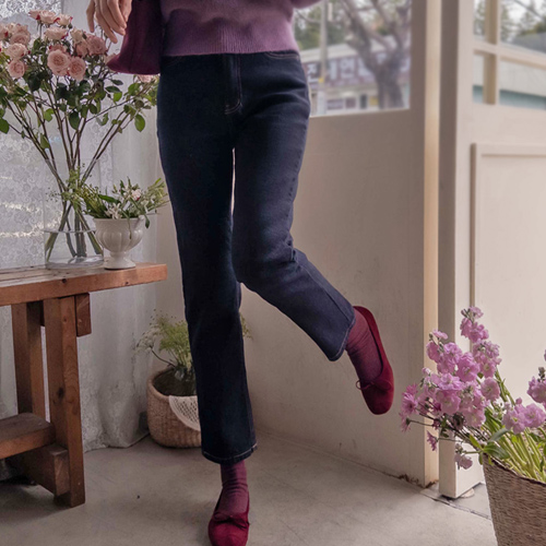 [ベスト特価6千ウォン割引] <FONT color=#5a3954>MADE LIN</font>デコリン裏地 ぬれ心地 二炎心配なしスリムフィットパンツ[size:S(44),M(55),L(66),XL(77)]