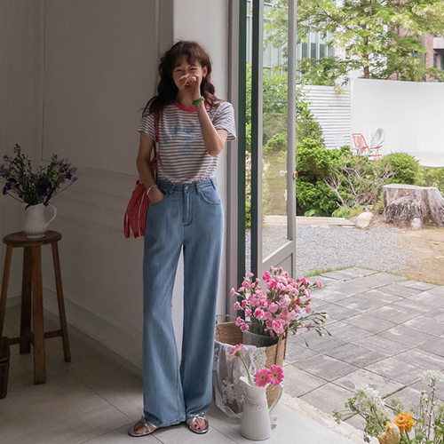 [クールデニム]エスロンチャールサマー日付デニムパンツ[size:S,M,L]
