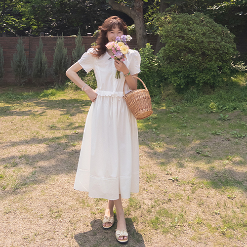 [ベスト特価8千ウォン割引] <FONT color=#5a3954>MADE LIN</font>セニンフリーストラップツーピースワンピース [size:F(55～66)]