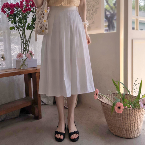 [LABEL] ロイカードサマークール しっとりバスロック シワスカート [size:S,M]