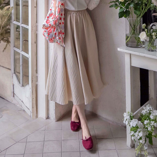 [LABEL] ロイトビン しっとりバスラック 軽いチャーランフィットバンドスカート [size:F(55～66)]