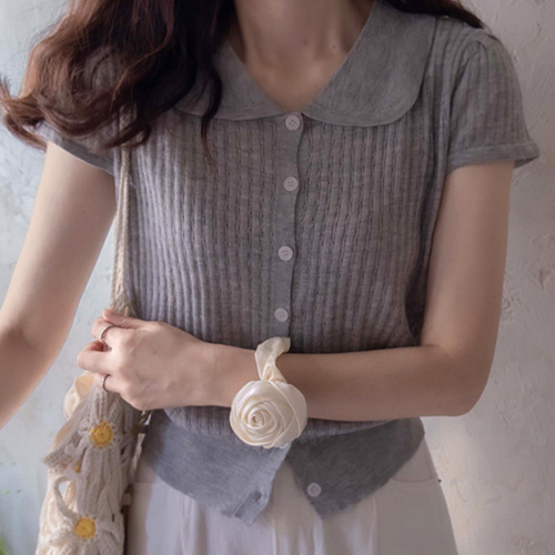 [LABEL] ソルボーンミニパンチング サマーカラー エリフィット シワンニット [size:F(55～66)]