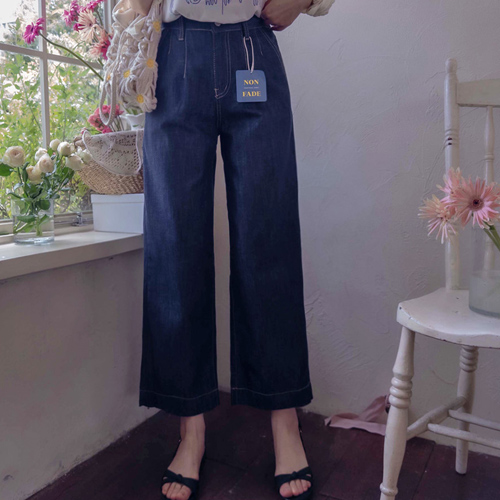 ジェイクビンノンフェードステッチポイントワイドバンドパンツ[size:S,M,L]