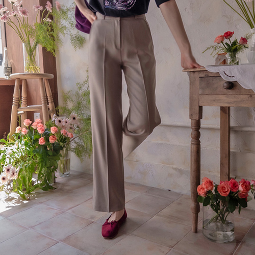 フランディー シックスパン 快適なスリムフィット 隠しバンドパンツ [size:S,M,L]
