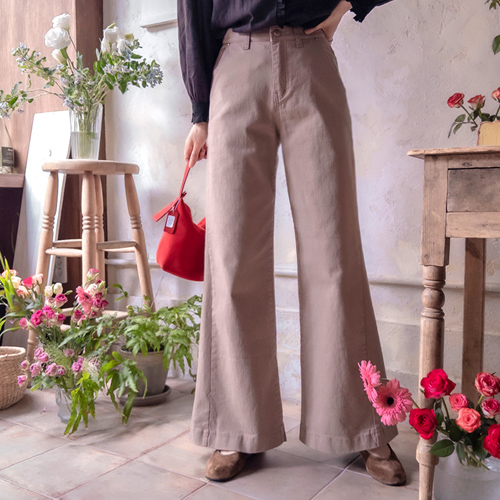 ルイス切開の柔らかいしっかりとしたパンヒンバンドパンツ[size:S,M,L]