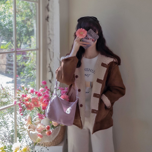 クライドふわふわの裏地モンタンパー タスミ両面ムスタング [size:F(55～66)]