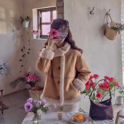 シュフラン リアルウール 最強 タスミファー 両面ムスタング[size:F(55～66)]