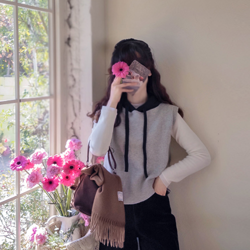 [LABEL] ヘルミアン 耳よみフード タスミベスト [size:F(55～66)]