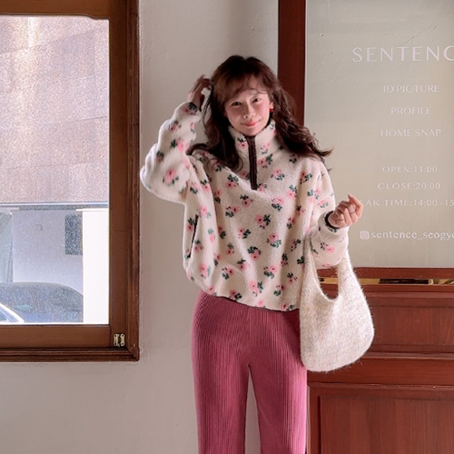 ブリンド ポグルポグル かわいいフラワーアノラック [size:F(55～66盤)]