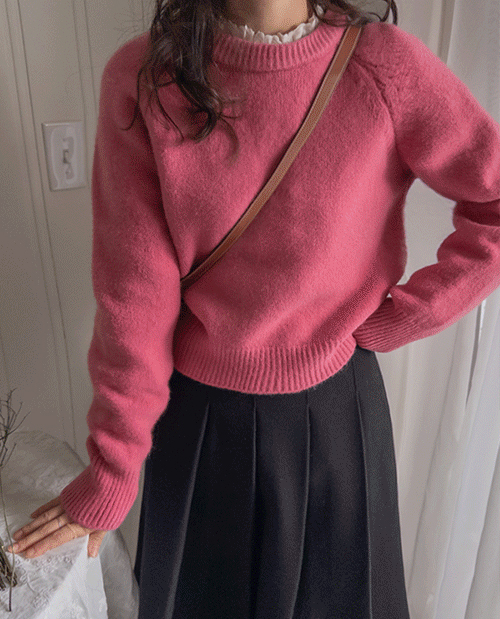 [LABEL] メロディ 大虐殺カバー ふくよか暖かいエリー レグランニット [size:F(55～66盤)]