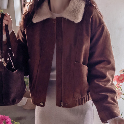 バーニングス タコ裏地 ウェロンソーム スエード パディングジャケット [size:F(55～66)]