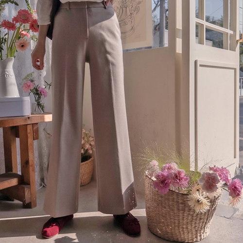 シューマグナーのため息をつくボードル柔軟体型カバーバンドパンツ[size:S,M,L]