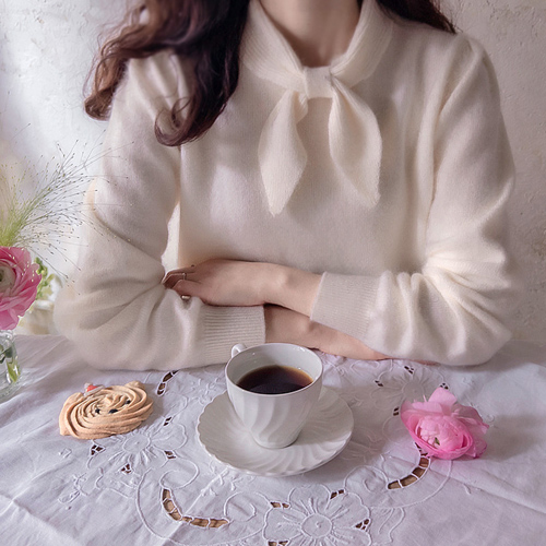 ジェムマリボン タスミボードル柔軟アンゴラニット [size:F(55～66)]