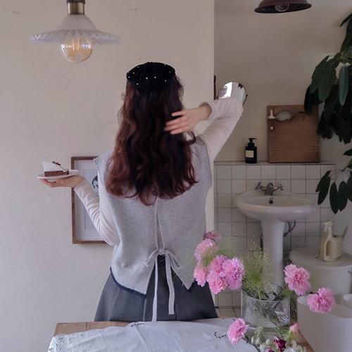 アンクランツ クルーラー バックリボン ボードル タムンベスト [size:F(55～66)]