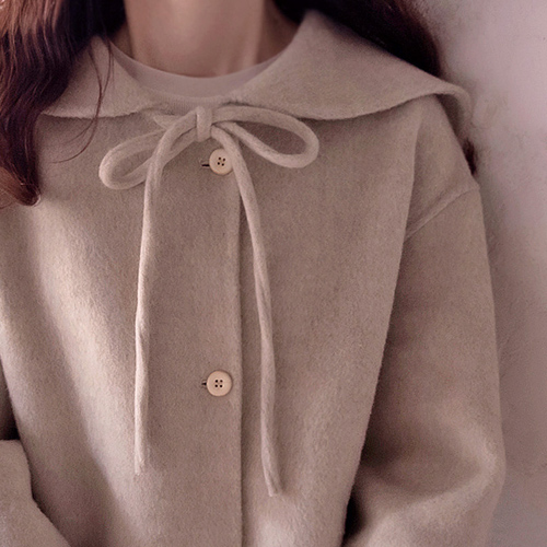 シーズンウールラブリーカラー タコムドトム ハンドメイドコート [size:F(55～66)]