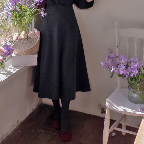 ソレント裏地 タスミ ユンギモ チュッグススパン スカート [size:F(66～77)]