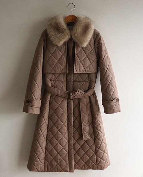 [サンプルセール]ダイヤキルティングロングバディング