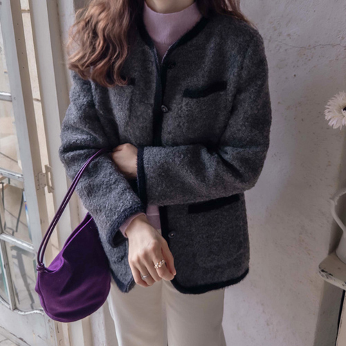 [LABEL]アンクラウボスボスの裏地暖かいヌービームラックスジャケット<FONT color=#d8a4a4>[フィッティングセール]</font>