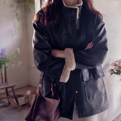 ラベック裏地モンタン タスミボドルファー ウィンターレザージャケット [size:F(55～66)]