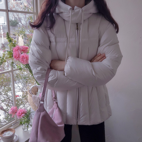 クリーバースハンファタスムダックダウン美しいライン幅パッディング [size:M(55～66), L(77)]