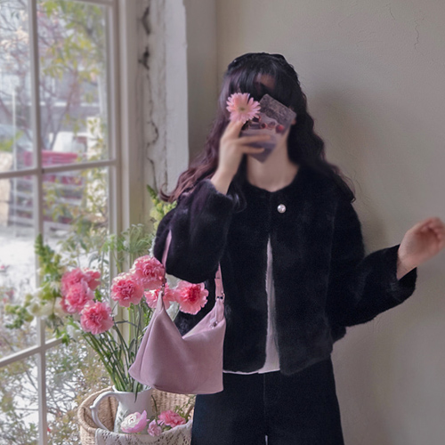 ロイパールボードルフレキシブルミンクパー 耳よみ タスンコート [size:F(55～66)]