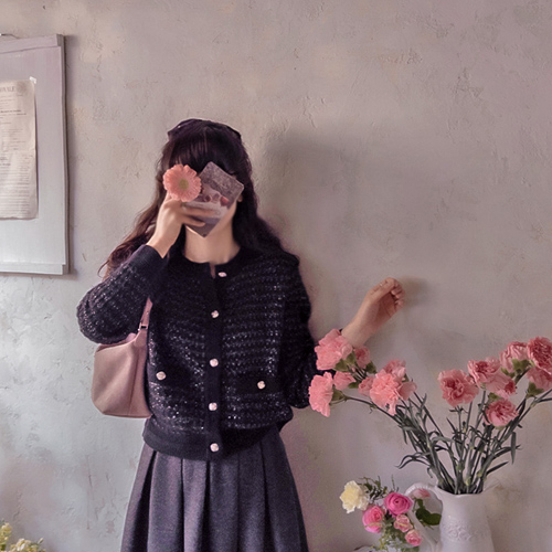 ロイスベルツイード ウンウンハンパール 高級美 ウルガーディガン [size:F(55～66)]