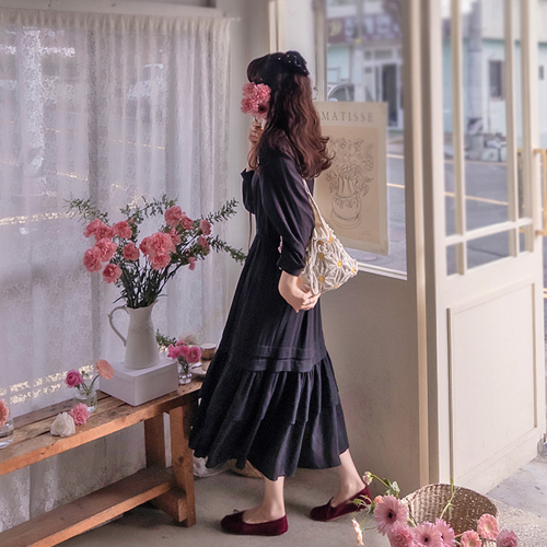 [LABEL] ニューフランディーネクリーボン フレキシブルバンディング ラブリー カンカンワンピース [size:F(55～66)]