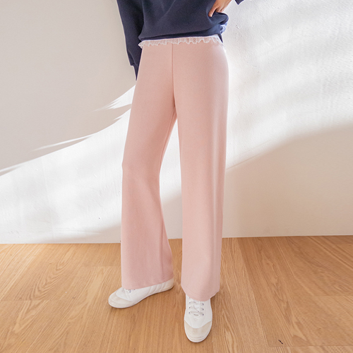 デリスイージムード 縦ゴルジ セミワイドパンツ [size:F(55～66盤)]