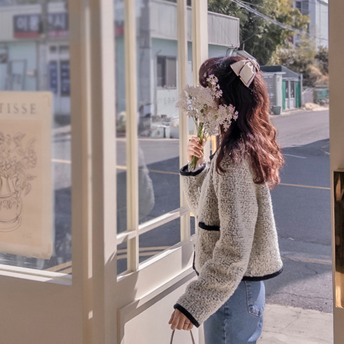 フェリソン配色 耳よみボタン 洗練美 ジャケット [size:F(55～66)]