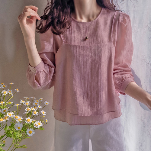 春春ラブシーズンテンセルビスティにセットブラウス [size:F(55～66)]