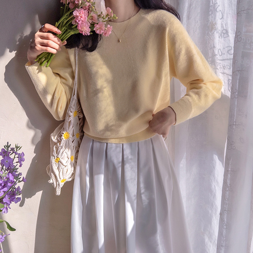 エマワトソン・ボンラブ・ホルガメント 柔らかいカシウールニット [size:F(55～66)]