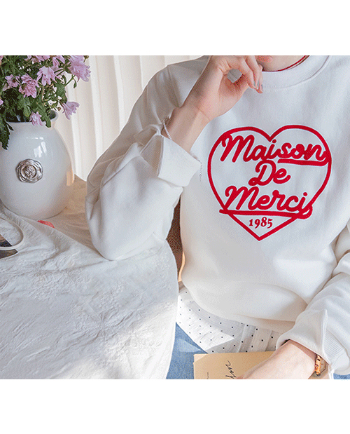 キブハートプリンティングマンツーマンティー [size:F(55～66)]