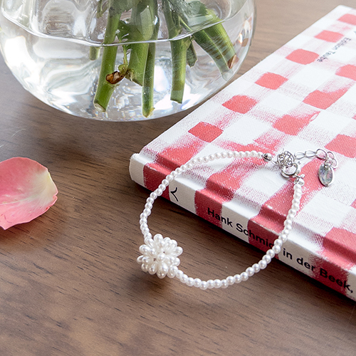 クレア真珠ビーズブレスレット