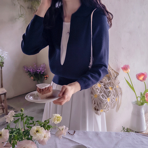 フランク 春春カラー レイヤード 柔らかいニット [size:F(55～66)]