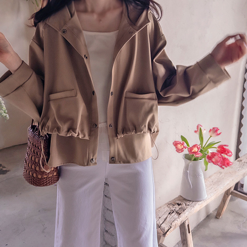 ジェニス ラブリー 耳よみシャリング 高級美 フードジャンパ [size:F(55～66)]