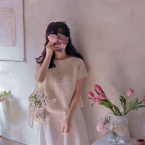 シュヴェディンワッフル 春秋 弾弾柔軟なニット [size:F(55～66)]