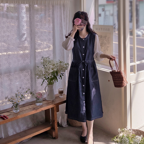 [新特価6千ウォン割引] <FONT color=#5a3954>MADE LIN</font>クリスティン・アンバートン ダンアハンフィット デイリー請願ピース[size:F(55～66)]