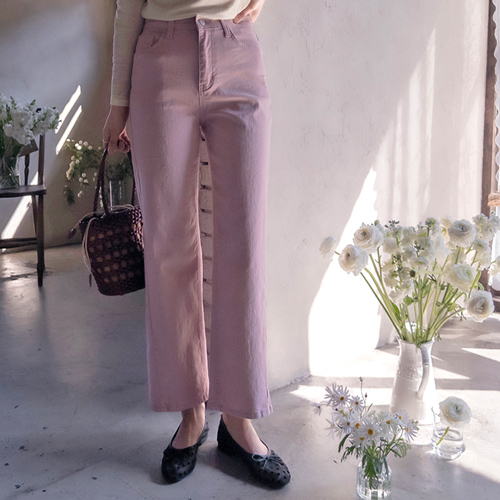 スプリング切開 チキンスパンかわいいフィットデイリーパンツ[size:S,M,L]