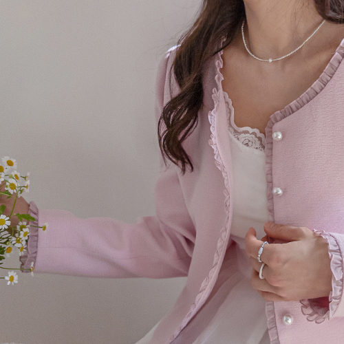 リーフ レース チャッツスパン キャップ内蔵 レイヤード ナシトップ [size:F(55～66)]