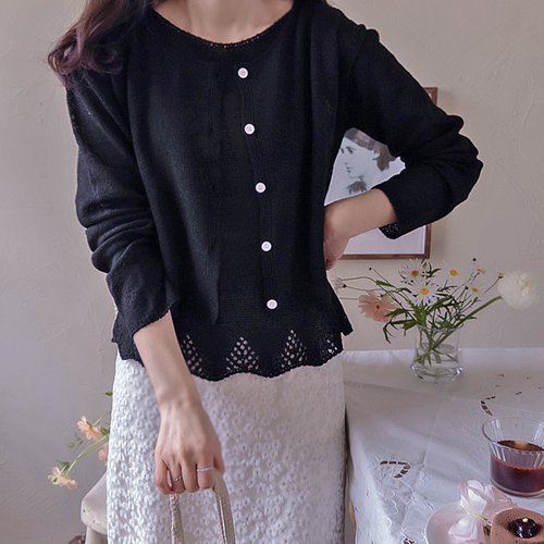 ポロマンズラブリーズカーディガンとナシセット[size:F(55～66)]