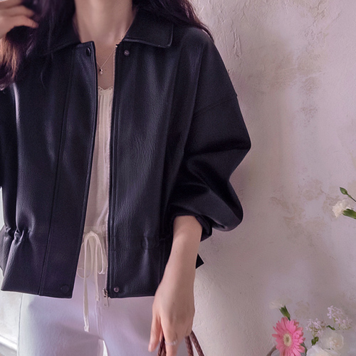 ラベック ハレストリング ボドルレザー 洗練美 ジャケット【size:F(66~77)】