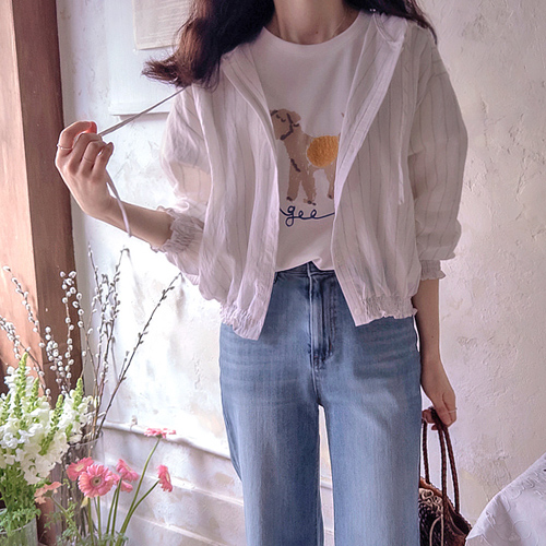 モーションジュージ 春夏スモークバンド 軽いフードジャンパ [size:F(55～66)]