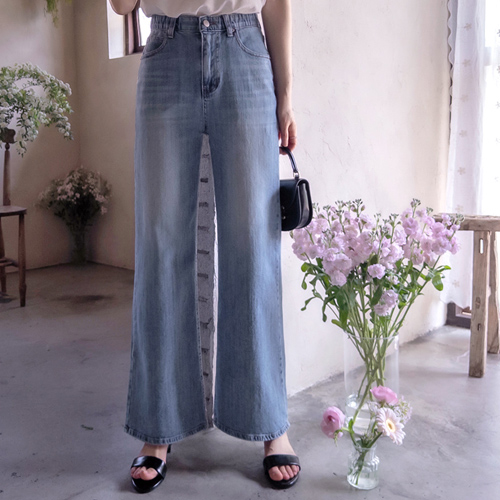 ニューデンバススプリング＆サマーフレキシブルドレンリンサーバンドパンツ[size:S,M,L]