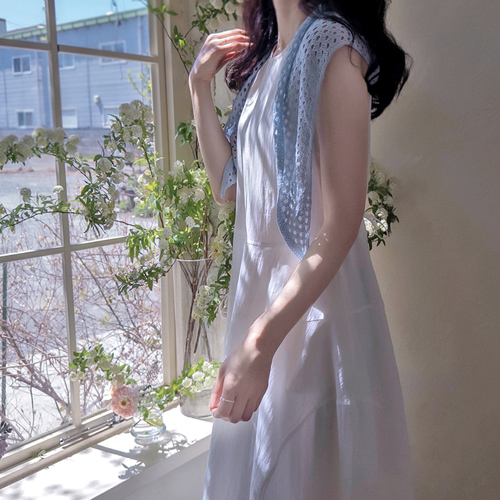 ハウエバー シンプル切開 エレガントフィットショルセットワンピース[size:F(55～66)]